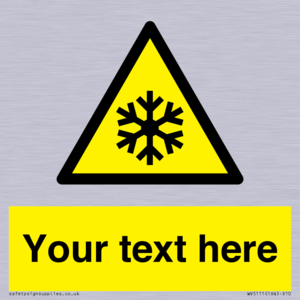 Custom Snowflake Sign